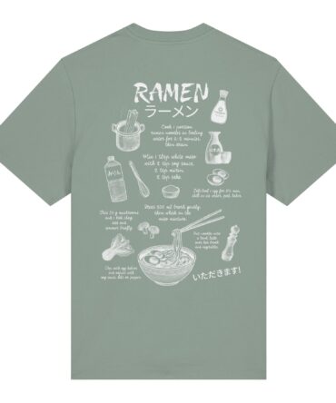 fineschmecker Ramen - Organic Oversized Heavy Shirt