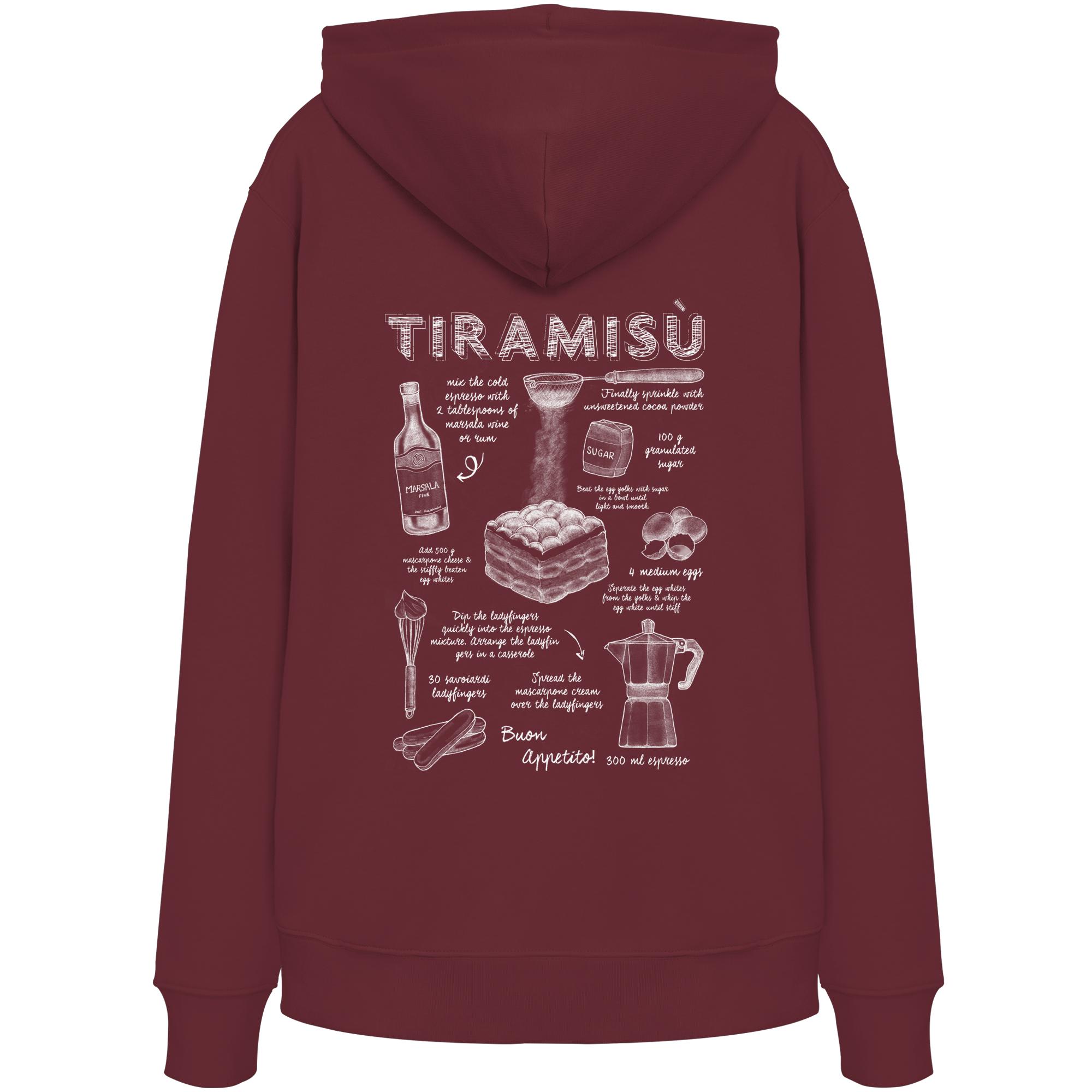 fineschmecker Tiramisu - Organic Oversized Heavy Shirt - Organic Hoodie – Bild 4
