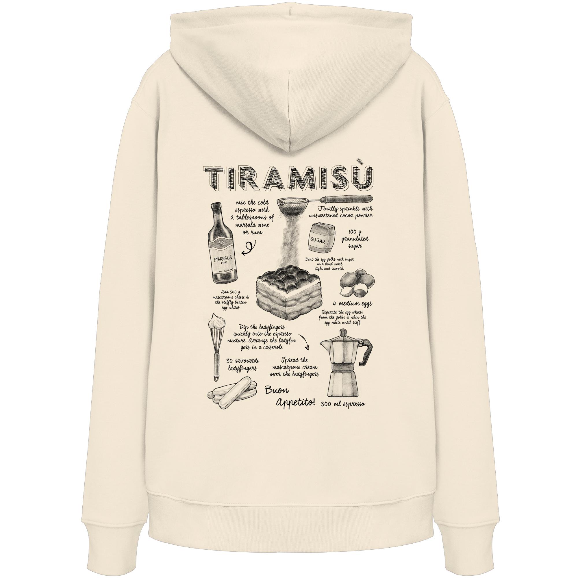fineschmecker Tiramisu - Organic Oversized Heavy Shirt - Organic Hoodie – Bild 15